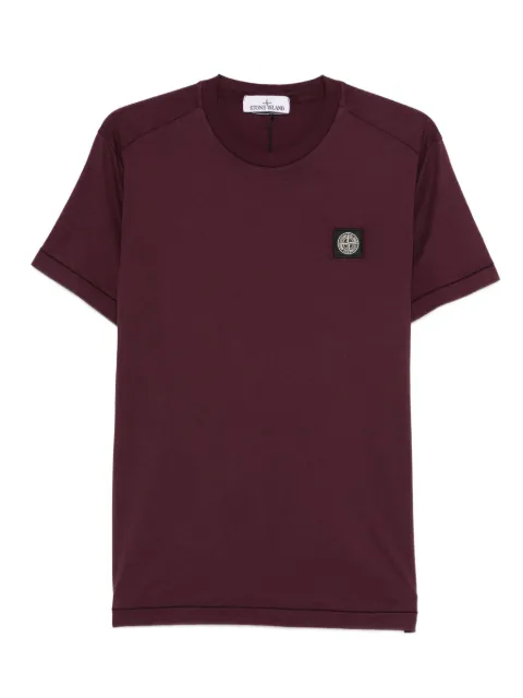 Stone Island camiseta con parche del logo