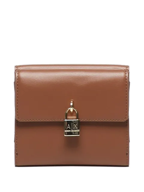 Armani Exchange padlock-detail wallet
