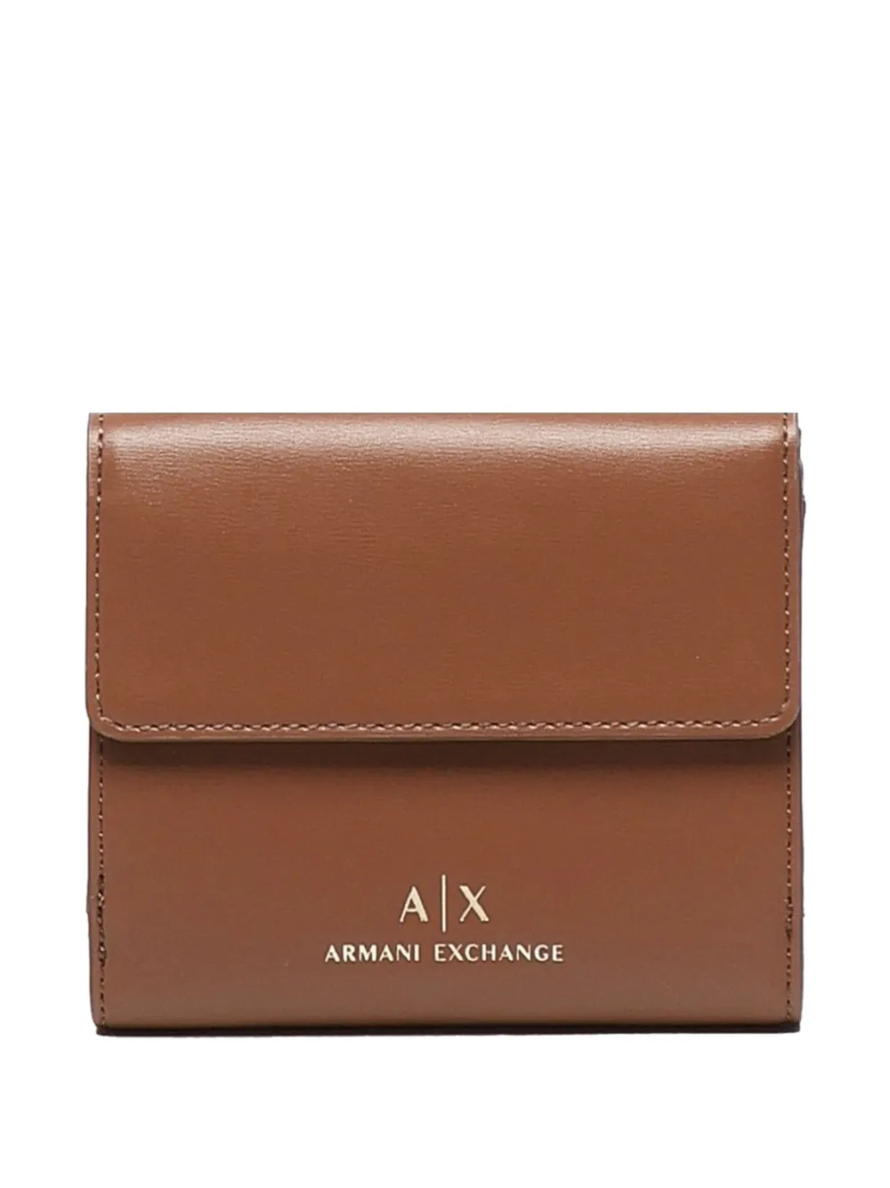 Armani Exchange Portemonnee met slot Bruin