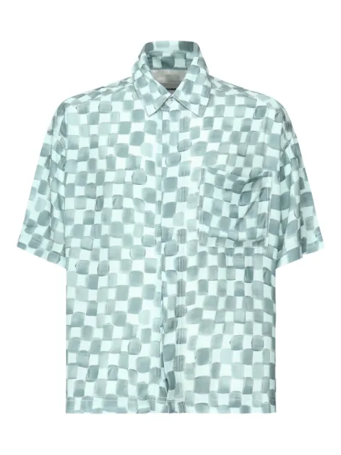 Bonsai checkered short-sleeve shirt