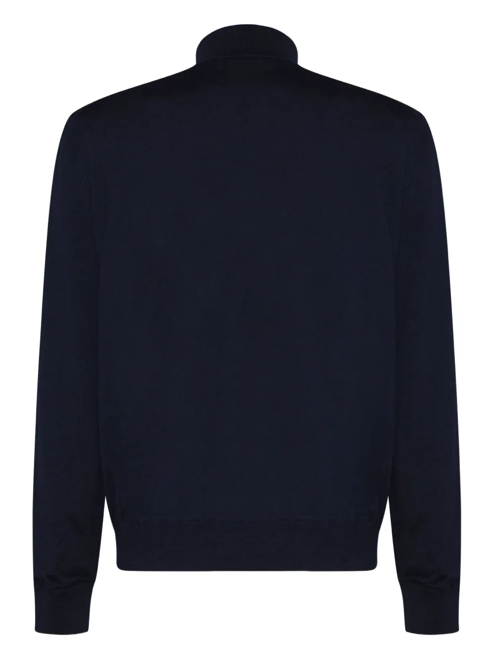 Fedeli turtleneck zip-front sweater Blauw