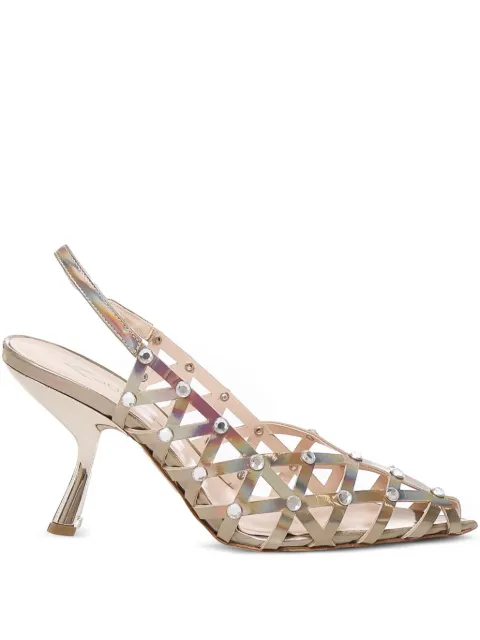 ALCHIMIA stone-embellished pumps