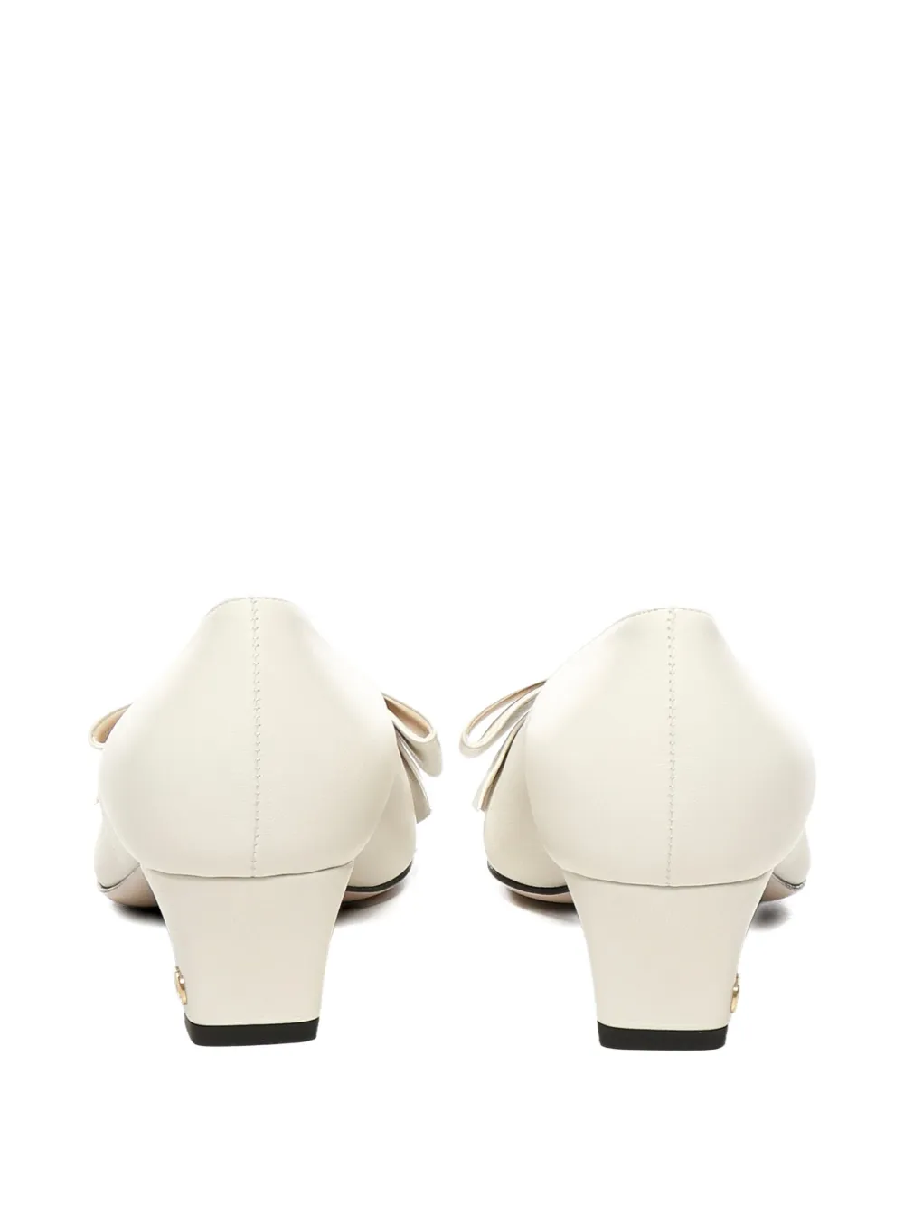 Valentino Garavani bow-detail pumps Neutrals