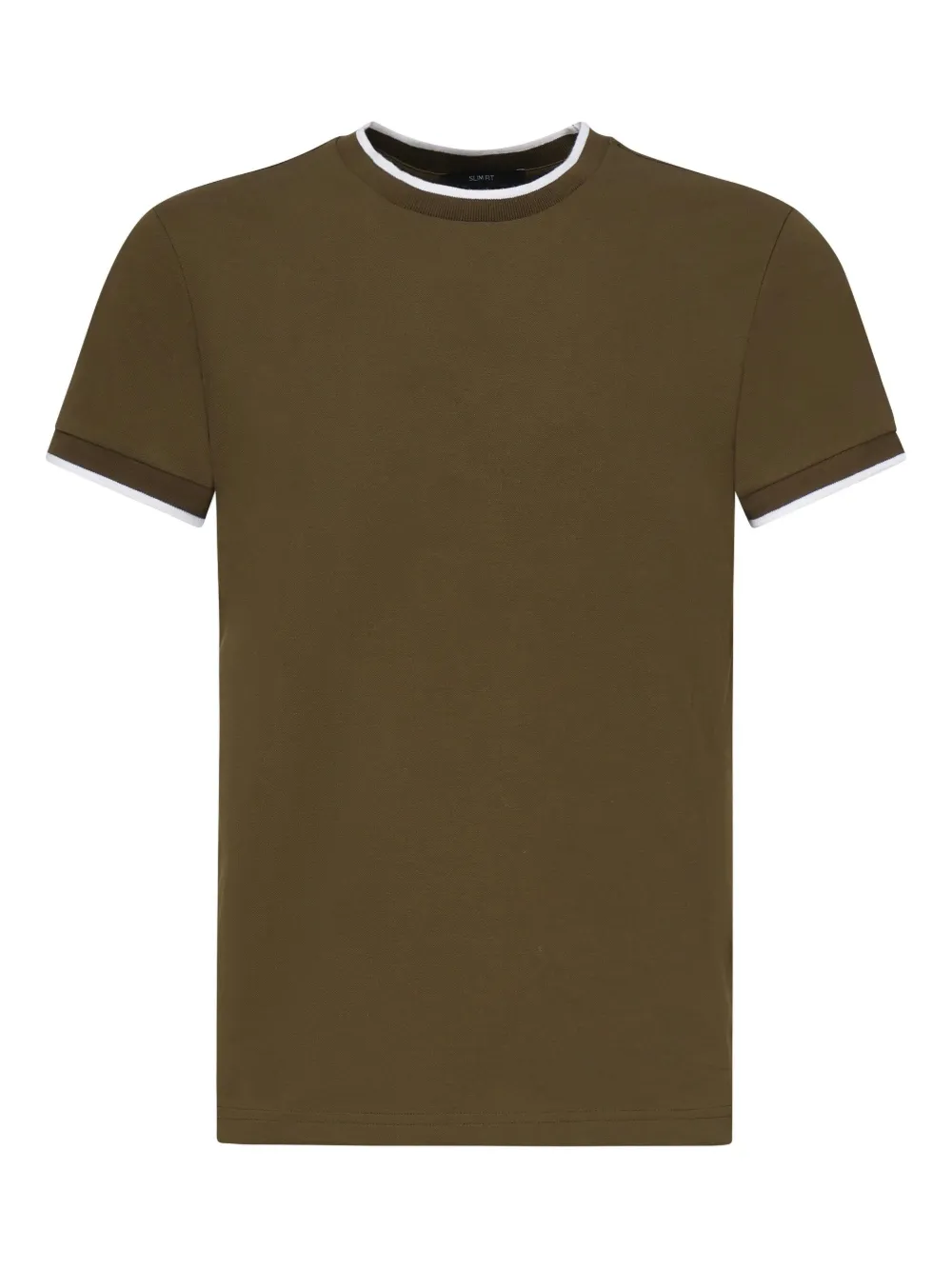 Colmar T-shirt met logopatch Bruin
