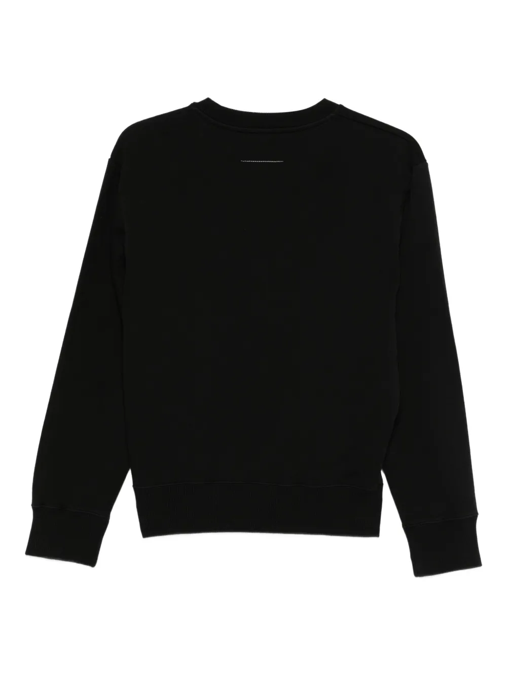 MM6 Maison Margiela logo-print sweatshirt Zwart
