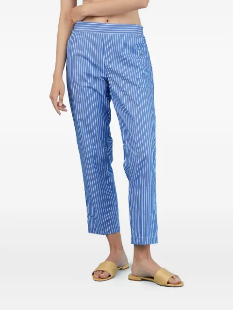 MARIUCCIA MILANO stripe cropped trousers