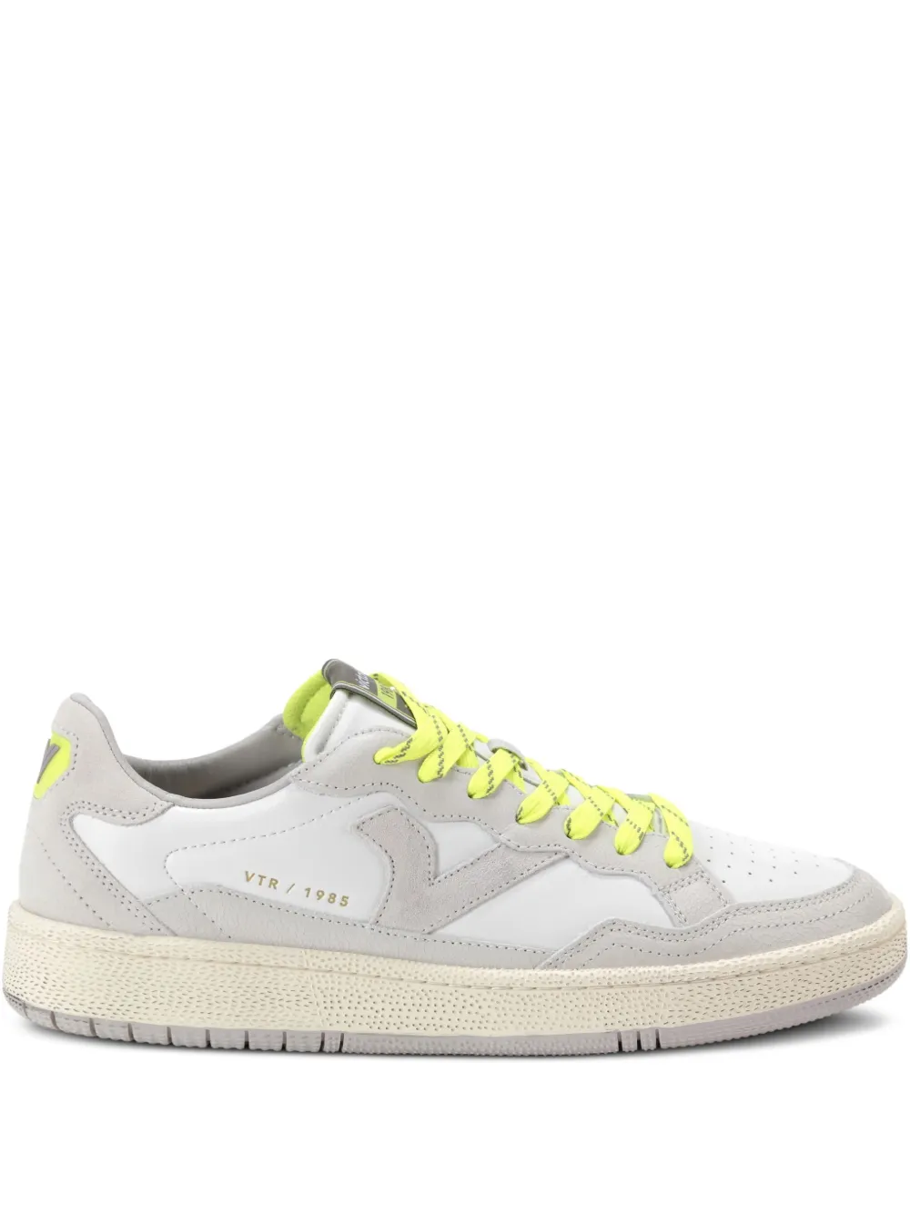 Smash leather panelled sneakers