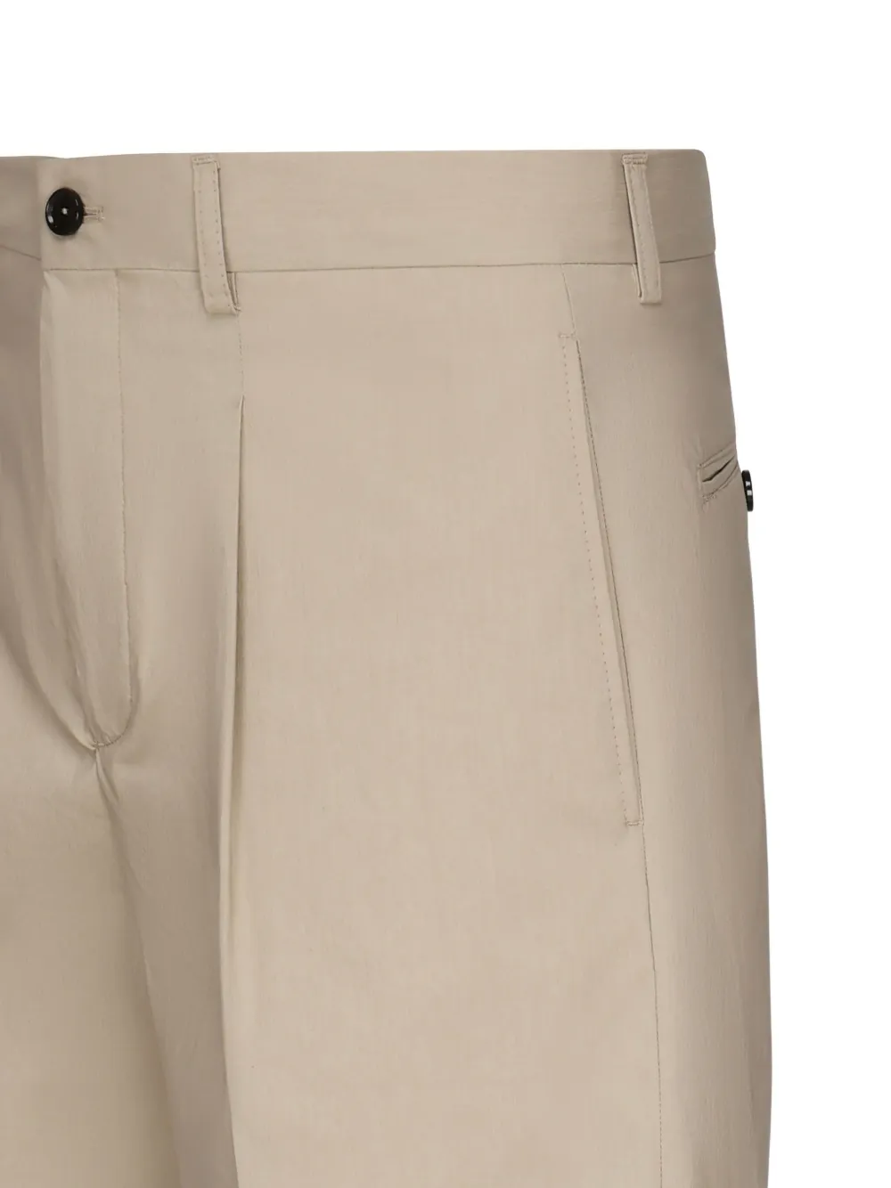 BE ABLE Shorts met knoopsluiting Beige