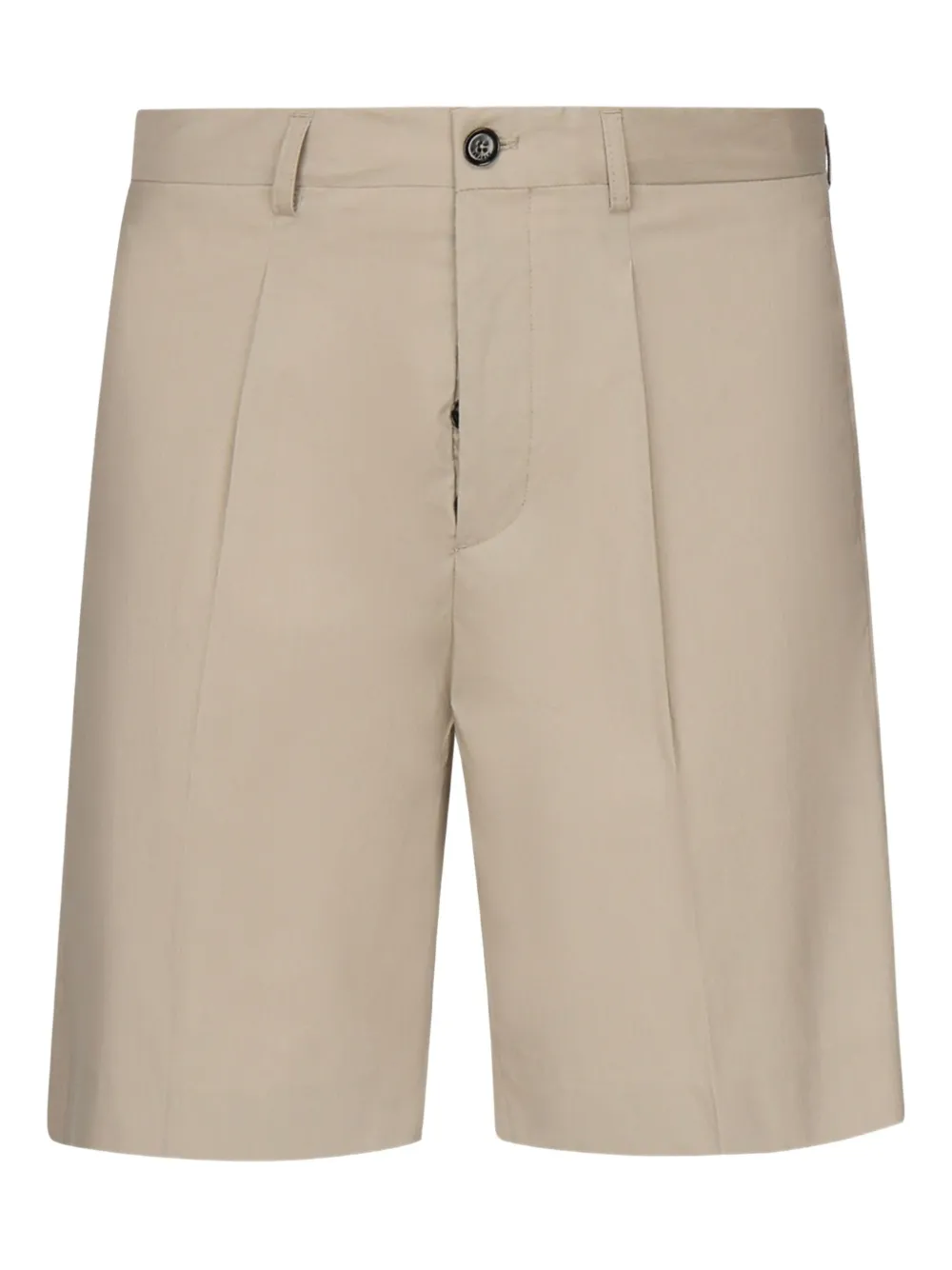 BE ABLE Shorts met knoopsluiting Beige
