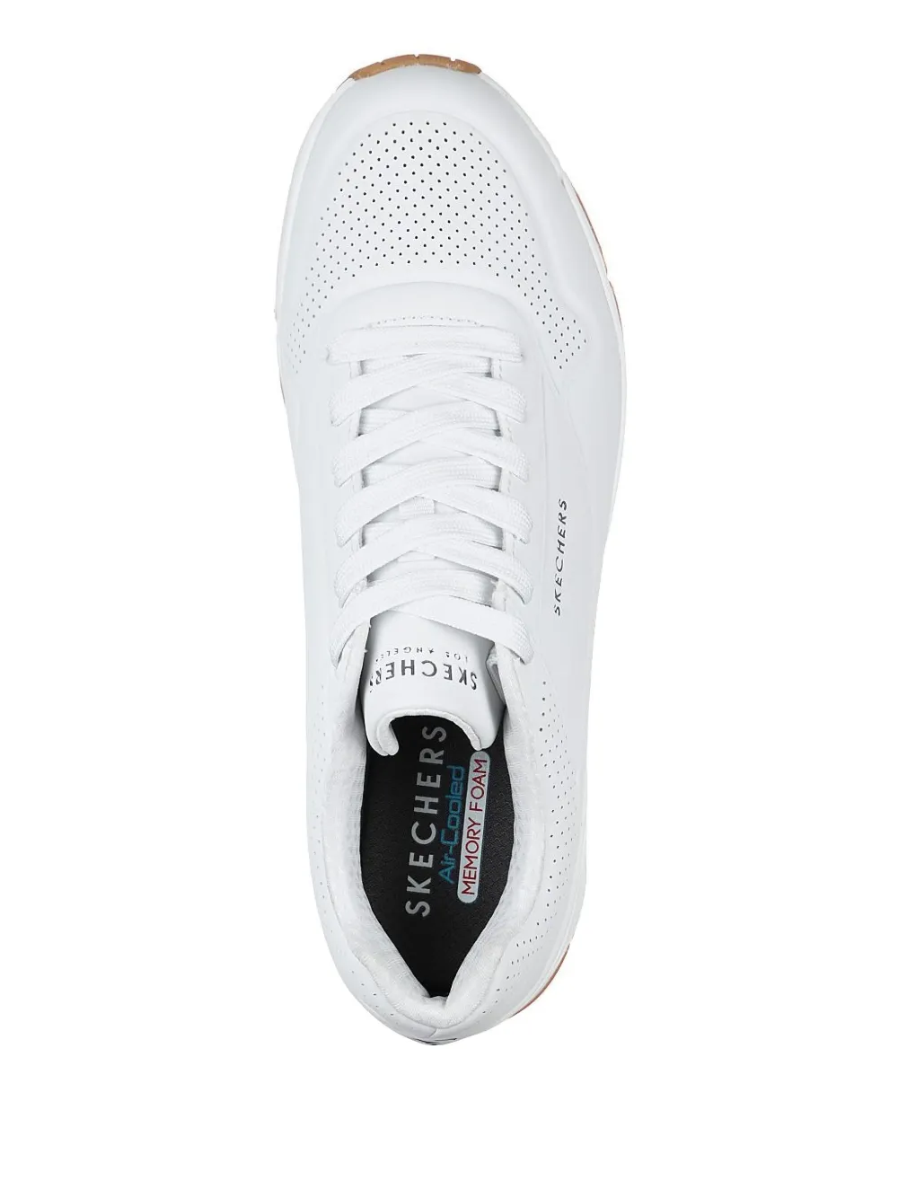 Skechers Uno - Stand On Air perforated lace-up low-top sneakers | Low-Tops | Image 2