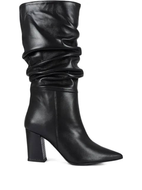 Marc Ellis leather block-heel boots