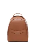 Armani Exchange small Garnet logo-embellishment top-handle backpack - Brown