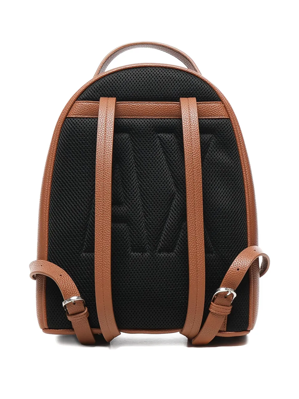 Armani Exchange small Garnet logo-embellishment top-handle backpack Bruin