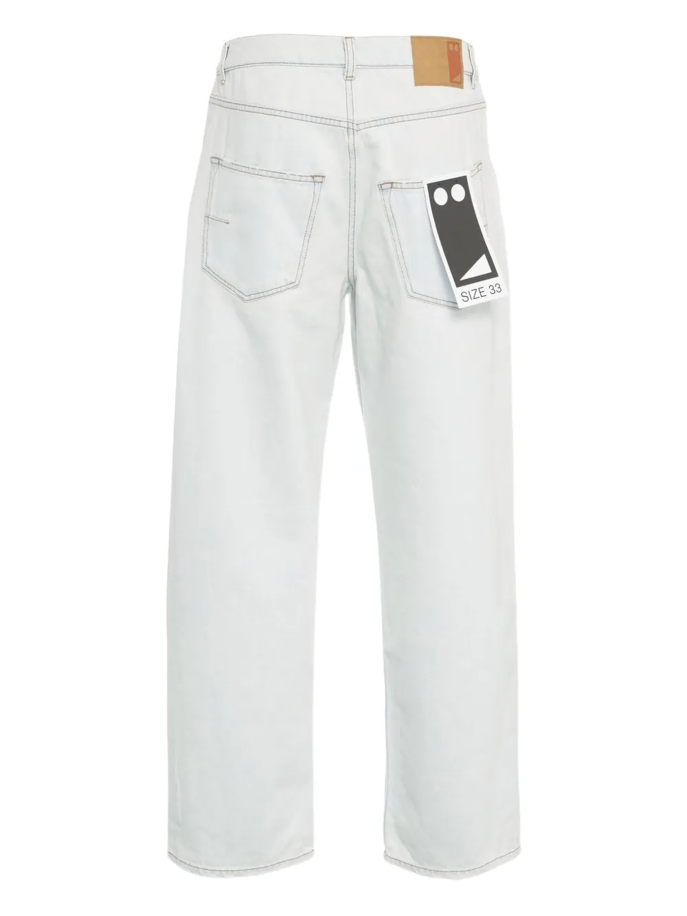 Grifoni Jeans met vijf zakken - Blauw