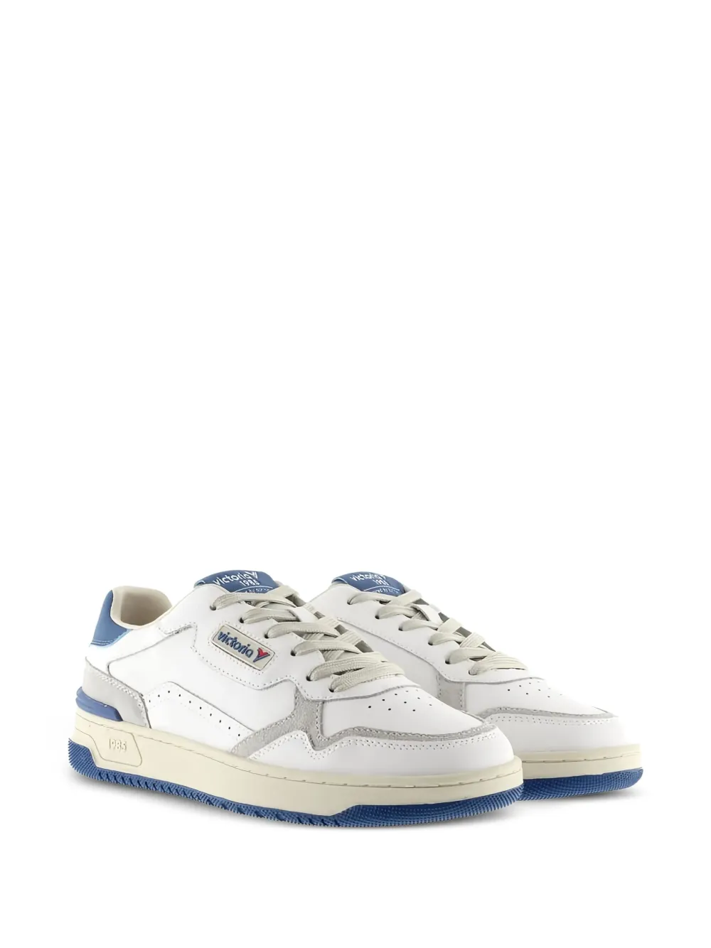 Victoria leather panelled sneakers | Low-Tops | Image 2