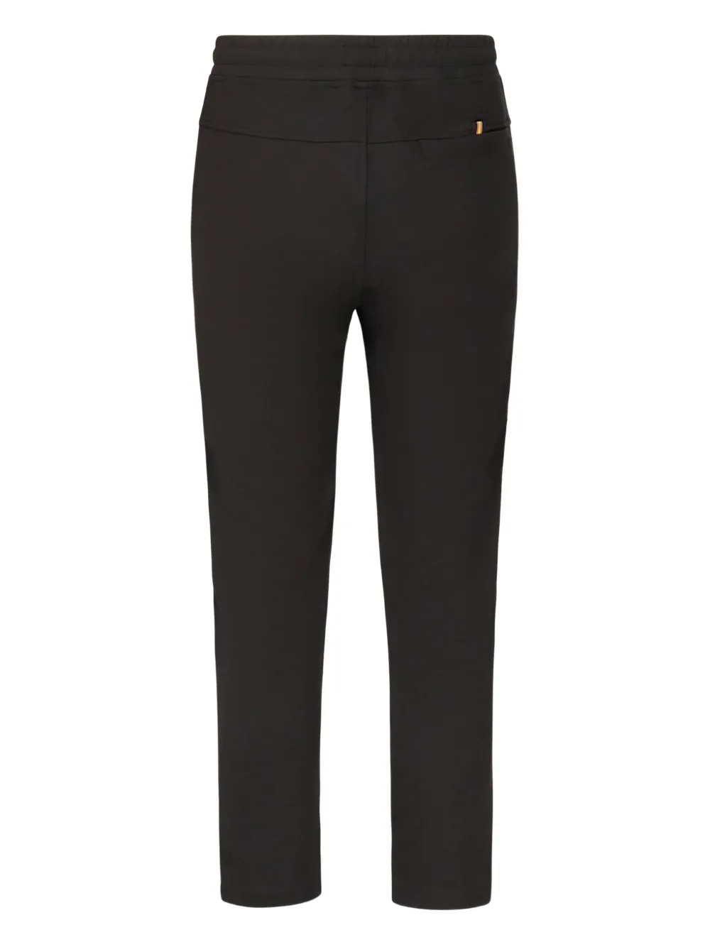 K-Way Broek met elastische taille van katoenblend Zwart