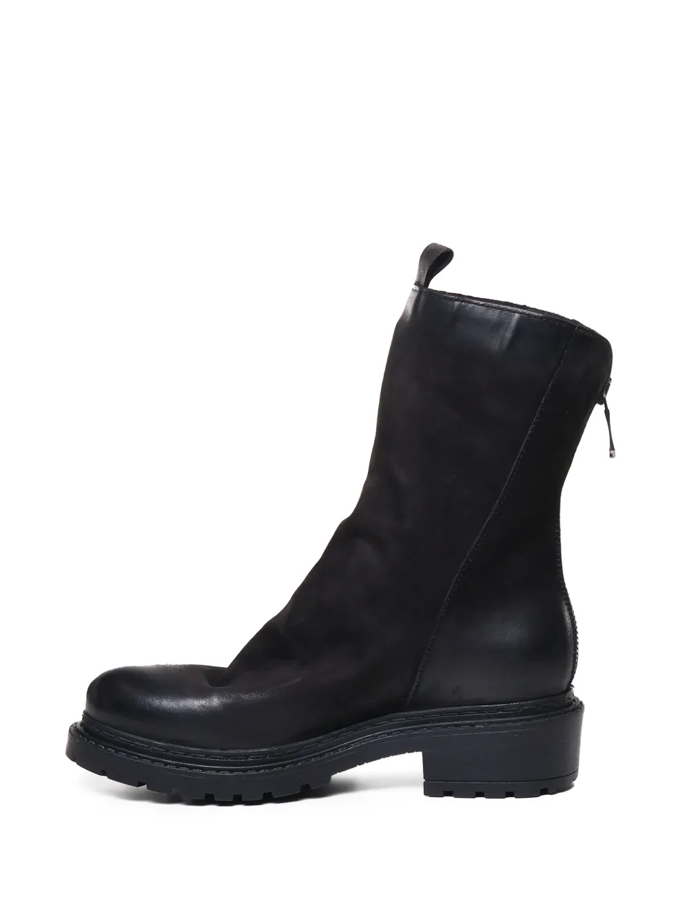 Metisse zip-fastening boots Black
