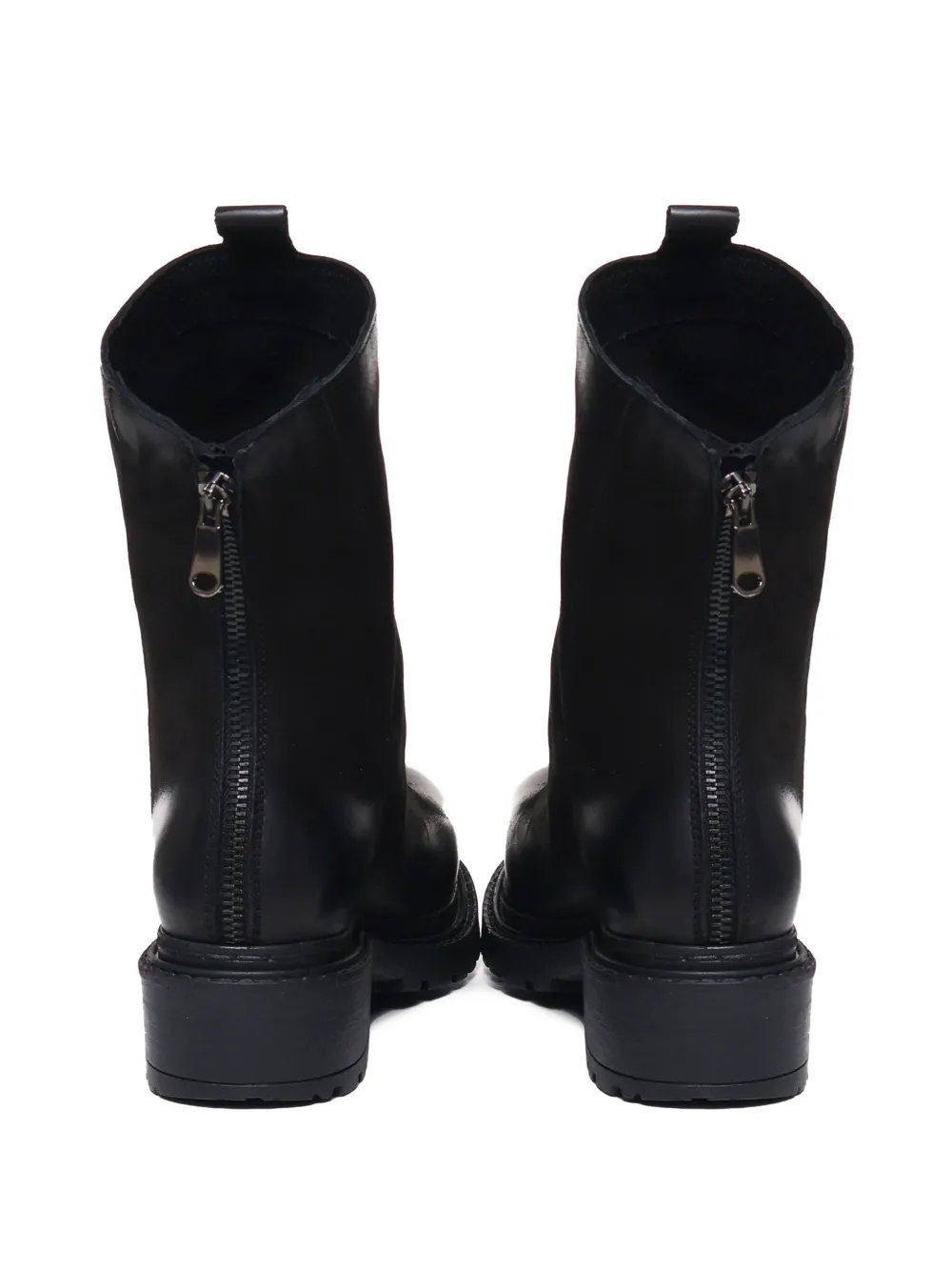 Metisse zip-fastening boots Black