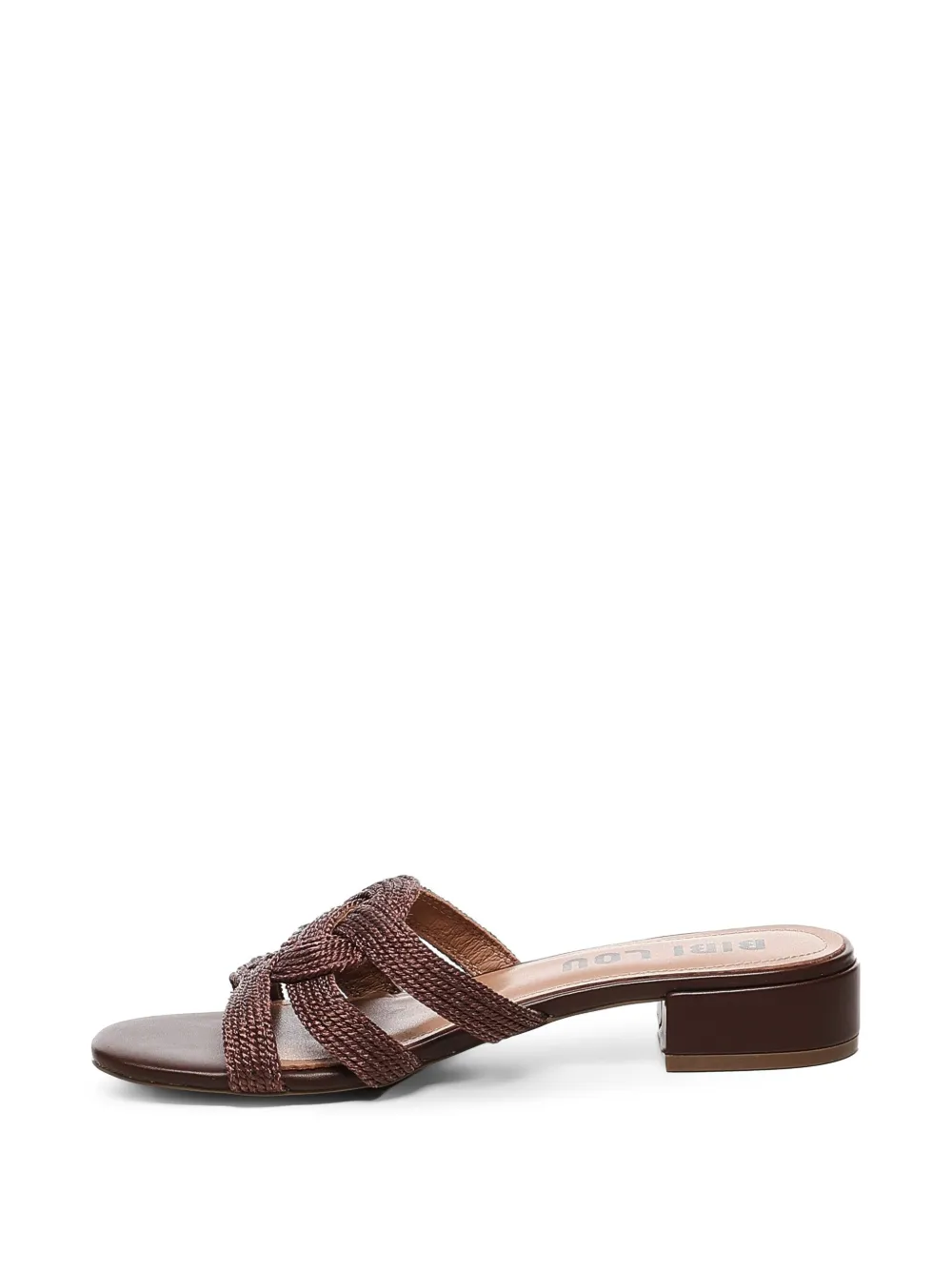 Bibi Lou 30mm braided-embellish sandals Brown