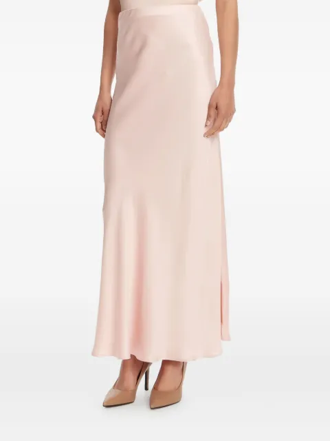 VICOLO bias-cut slip maxi skirt