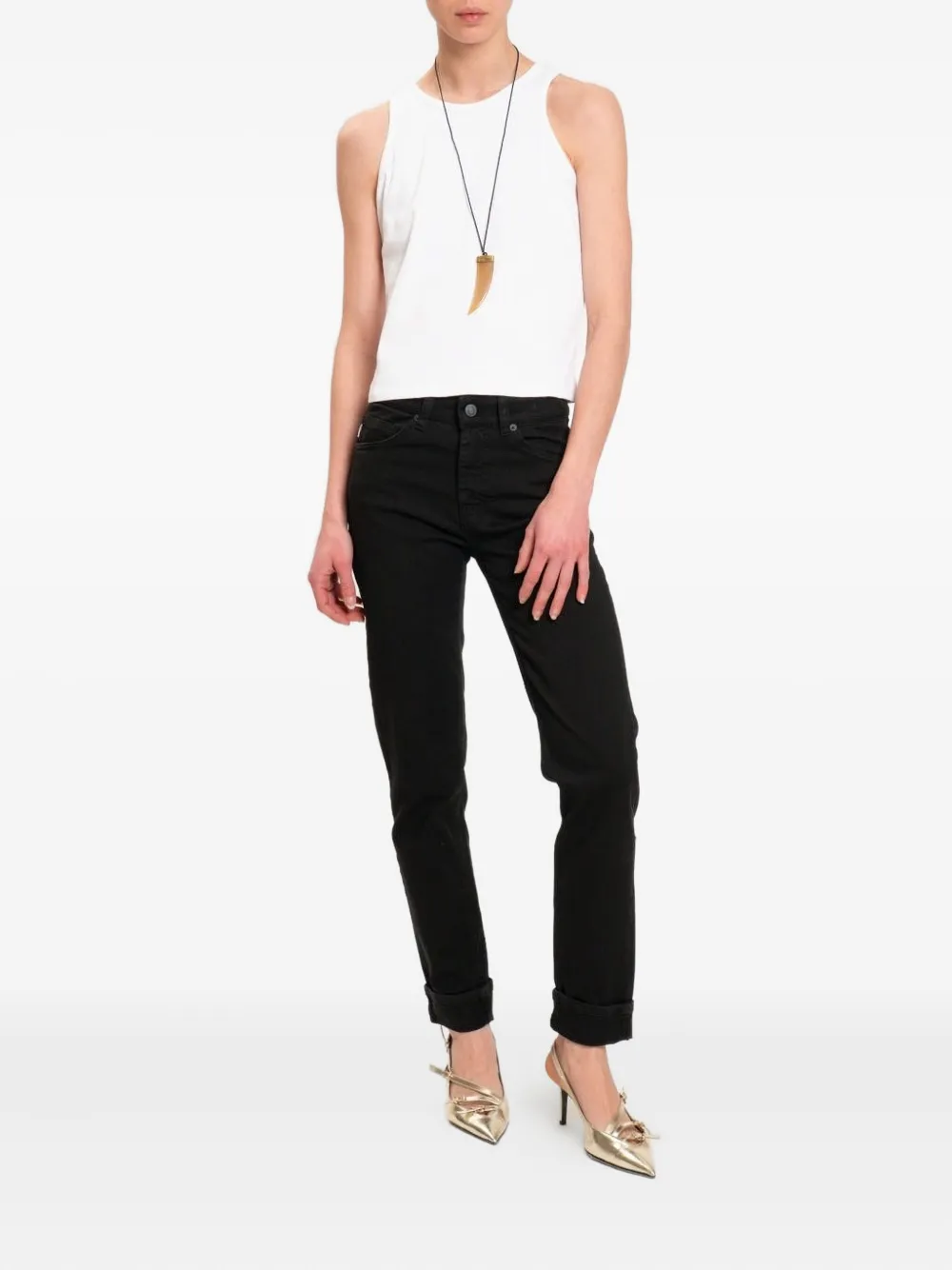 VICOLO cuffed straight-leg jeans | Straight-Leg Jeans | Image 2