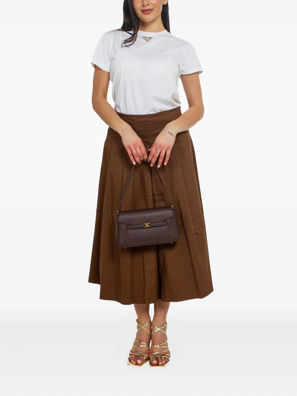 VICOLO pleated midi skirt | A-Line Skirts | Image 2