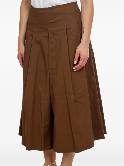 VICOLO pleated midi skirt