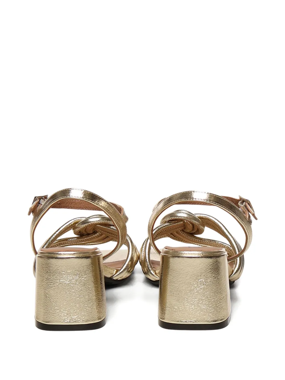 Carmens 50mm knotted square-toe sandals Neri e Grigi