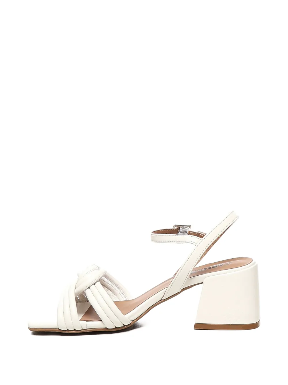 Carmens 50mm Tubular-knot Block-heel Sandals