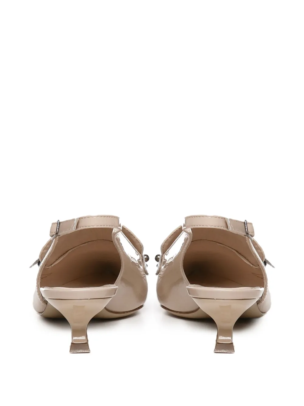 ALCHIMIA slingback stud-embellishmed pumps Neutrals