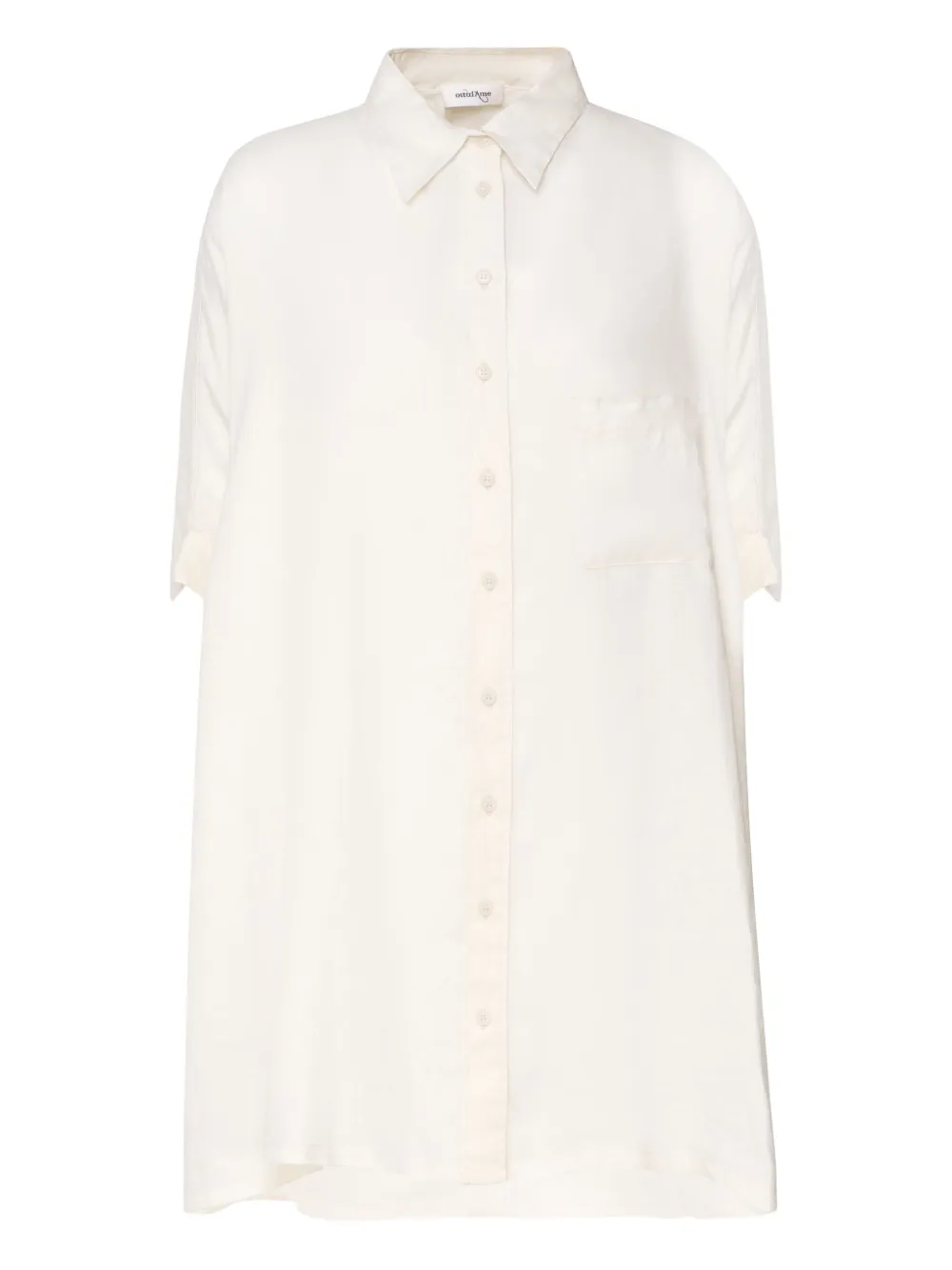 Ottod'ame Asymmetric Shirt Dress