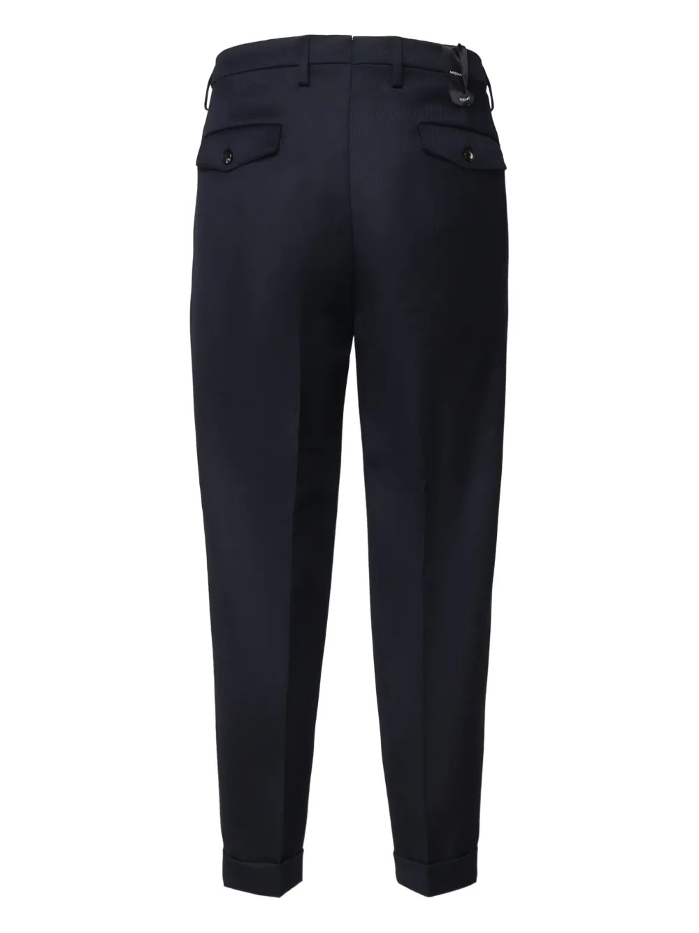 michael coal Pantalon met knopen Blauw