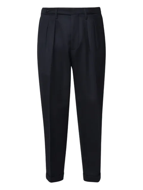 michael coal tailored buttoned trousers