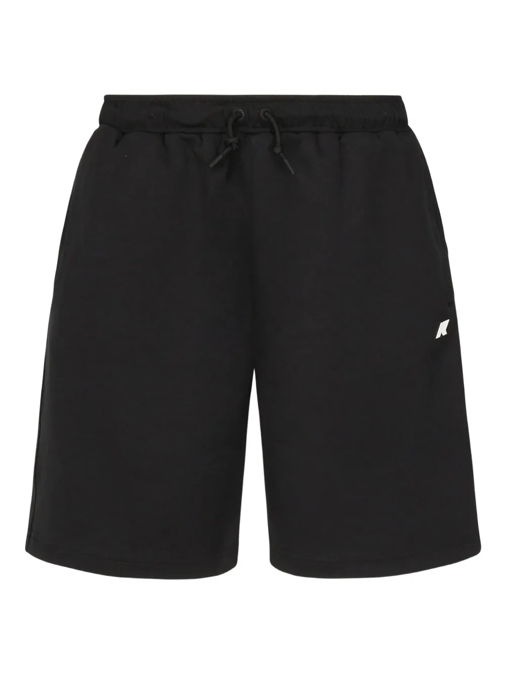 K-Way Shorts met trekkoordtaille Zwart