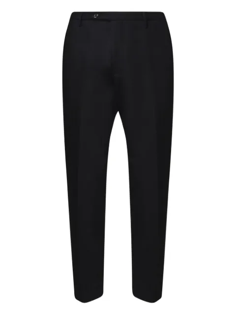 michael coal zip-fly cotton trousers