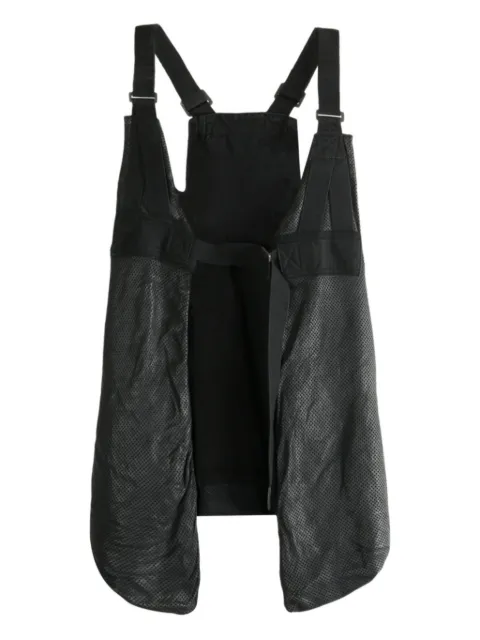 Boris Bidjan Saberi perforated-leather strap vest