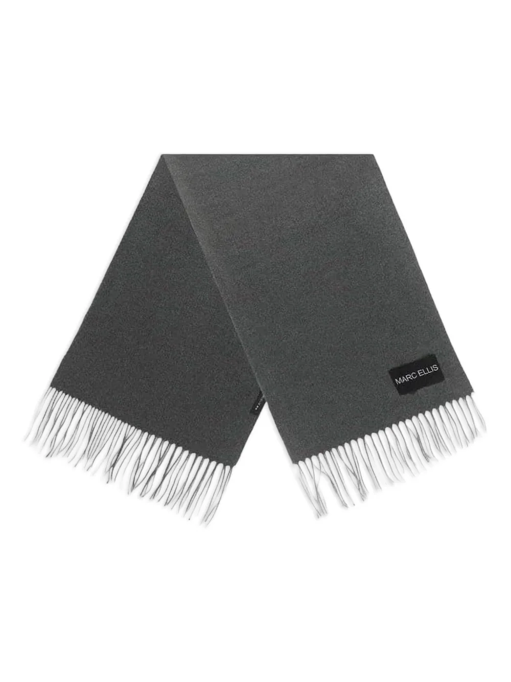 Marc Ellis fringed scarf | Grey | Image 1