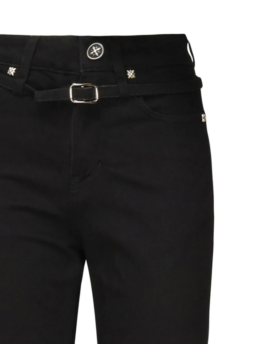 John Richmond Jeans met ceintuur Zwart