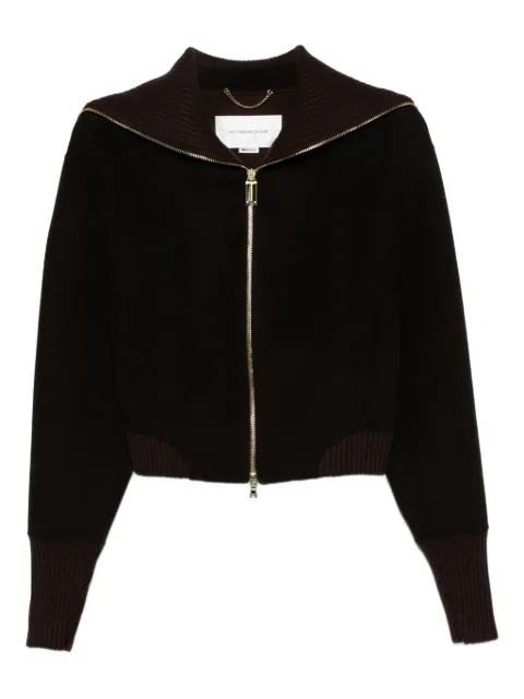 Victoria Beckham high-neck zip-front jacket