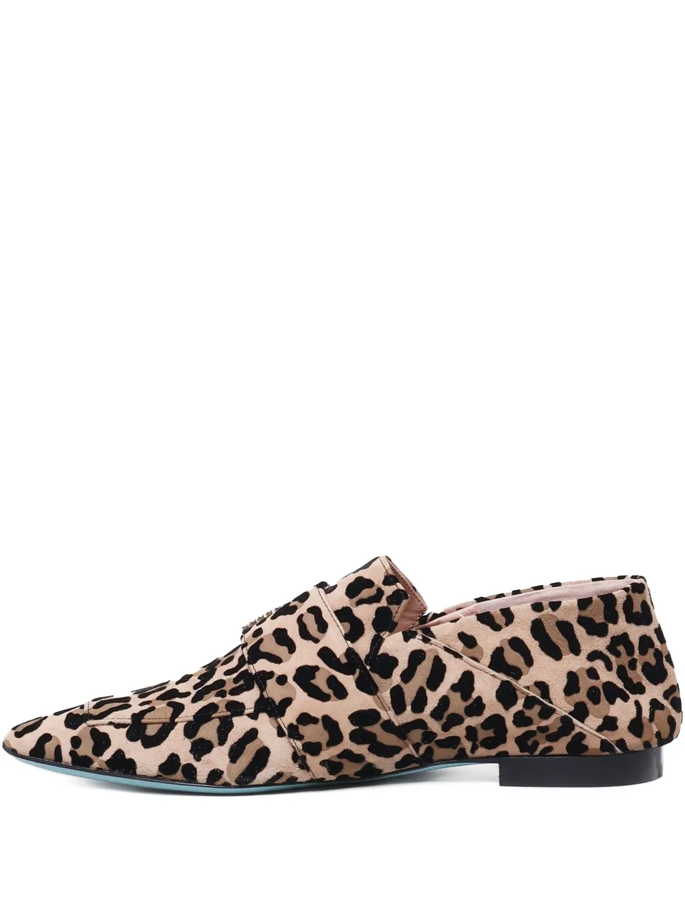Fratelli Russo leopard-print embellished loafers Bruin