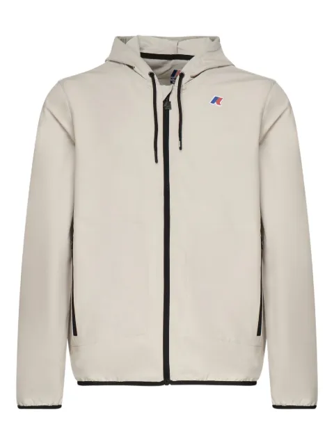 K-Way zip-front hooded jacket