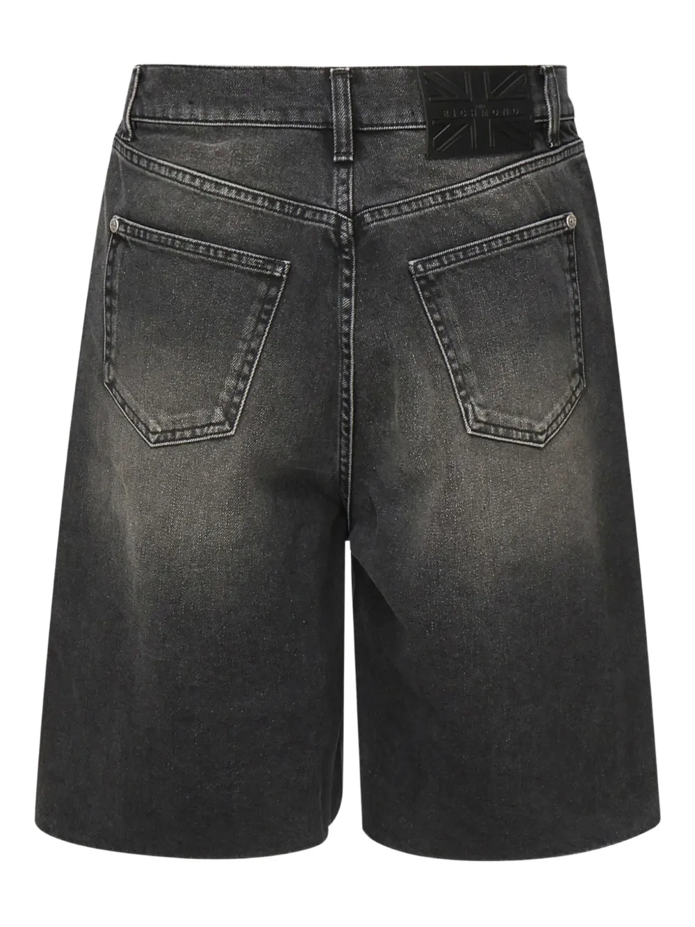 John Richmond logo-patch five-pocket shorts | Denim Shorts | Image 2