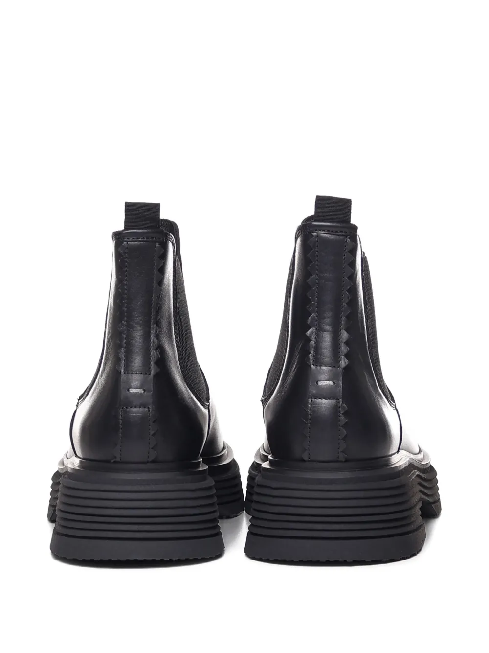 The Antipode elastic-panel platform chelsea boots Black