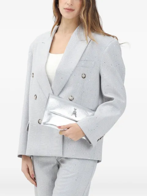 VICOLO sequin-embellished double-breasted blazer