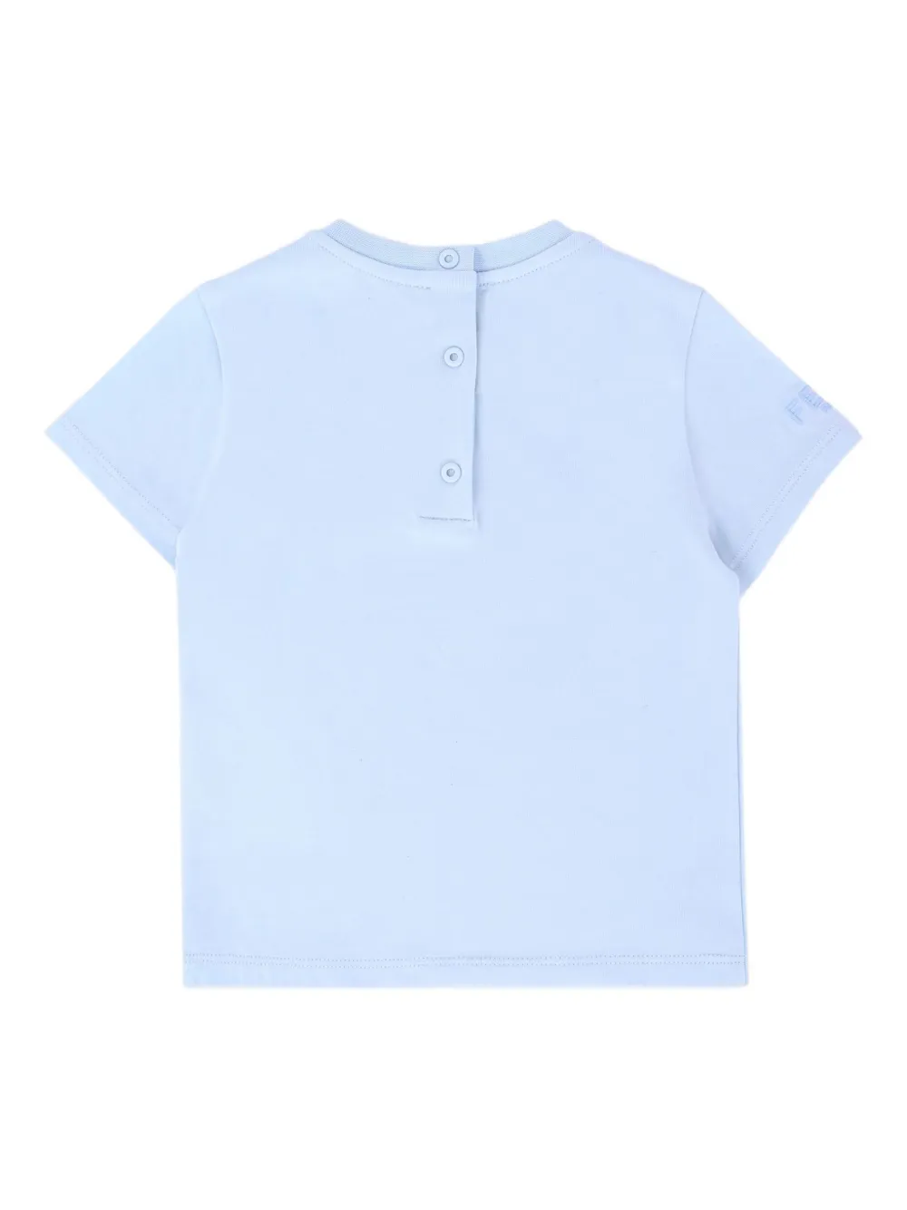 Fendi Kids T-shirt met beerzak Blauw
