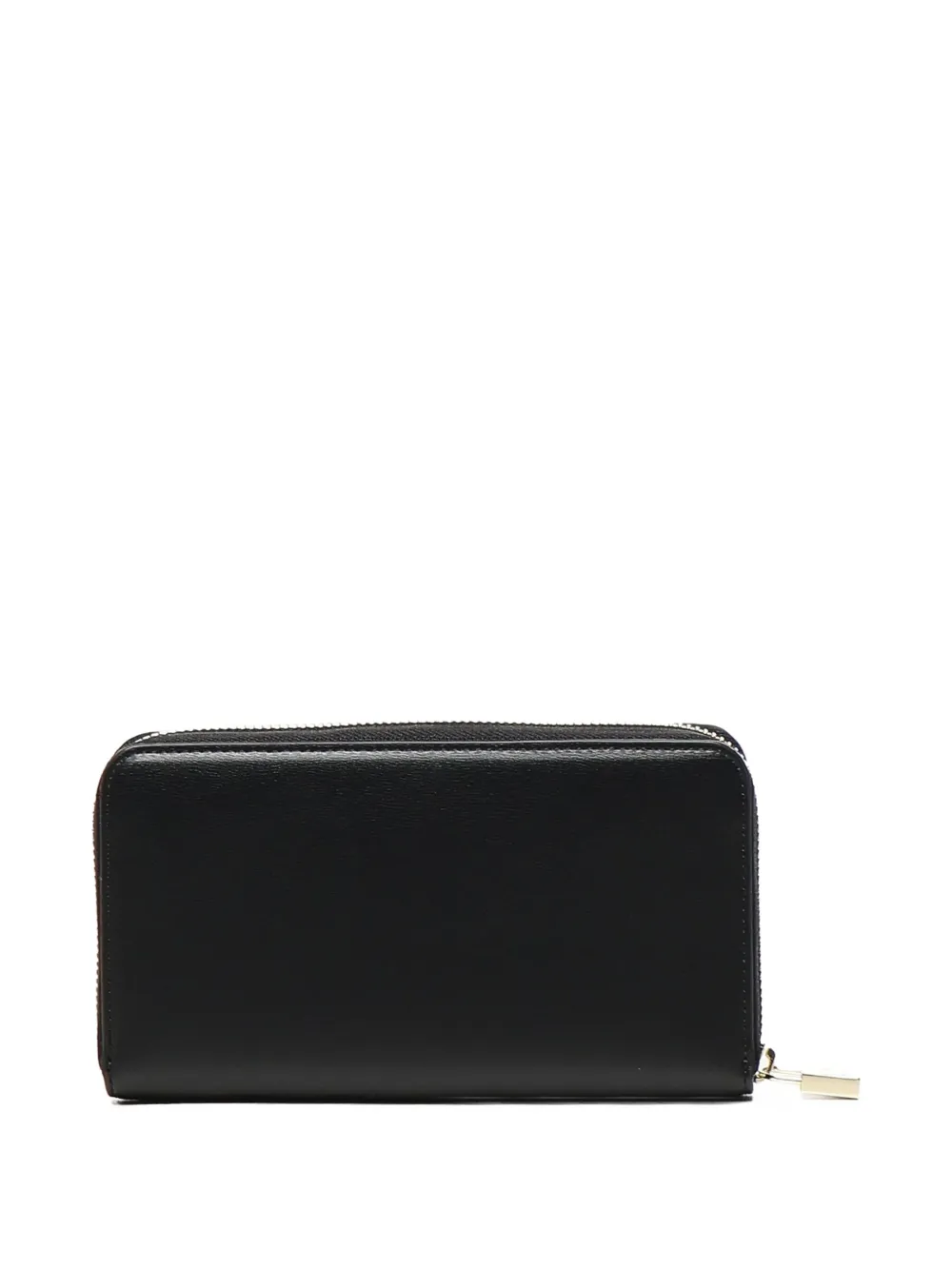 Armani Exchange Jane logo zip-around wallet Zwart