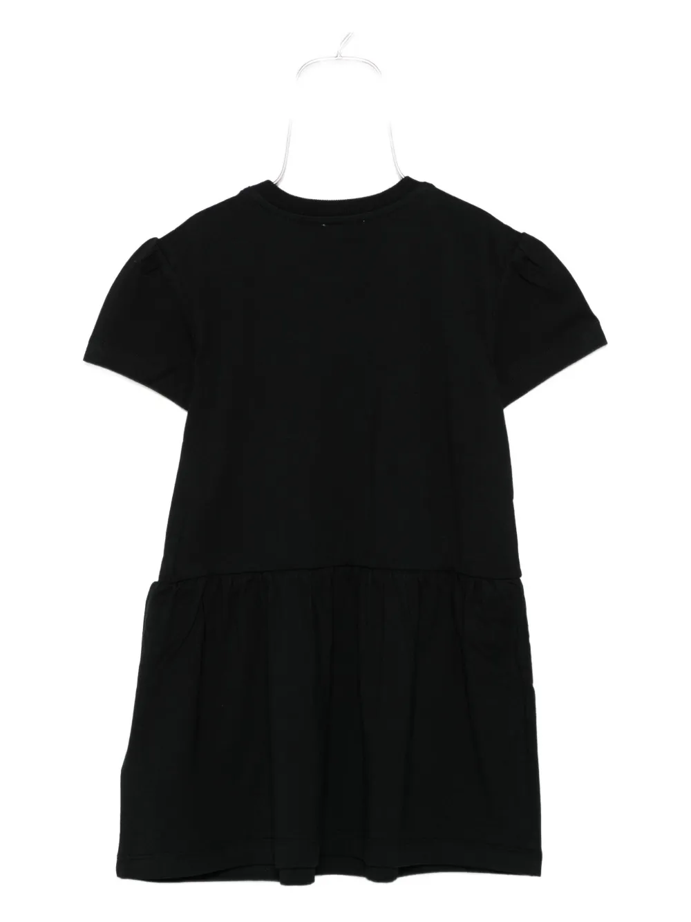 Moschino Kids teddy-print mini dress Zwart