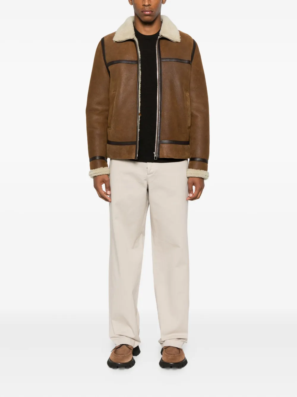 Corneliani round-neck sweater Bruin