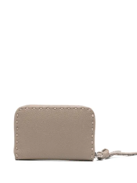 FENDI logo-lettering leather wallet