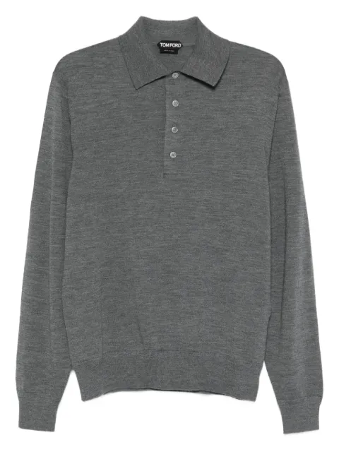TOM FORD long-sleeve polo shirt